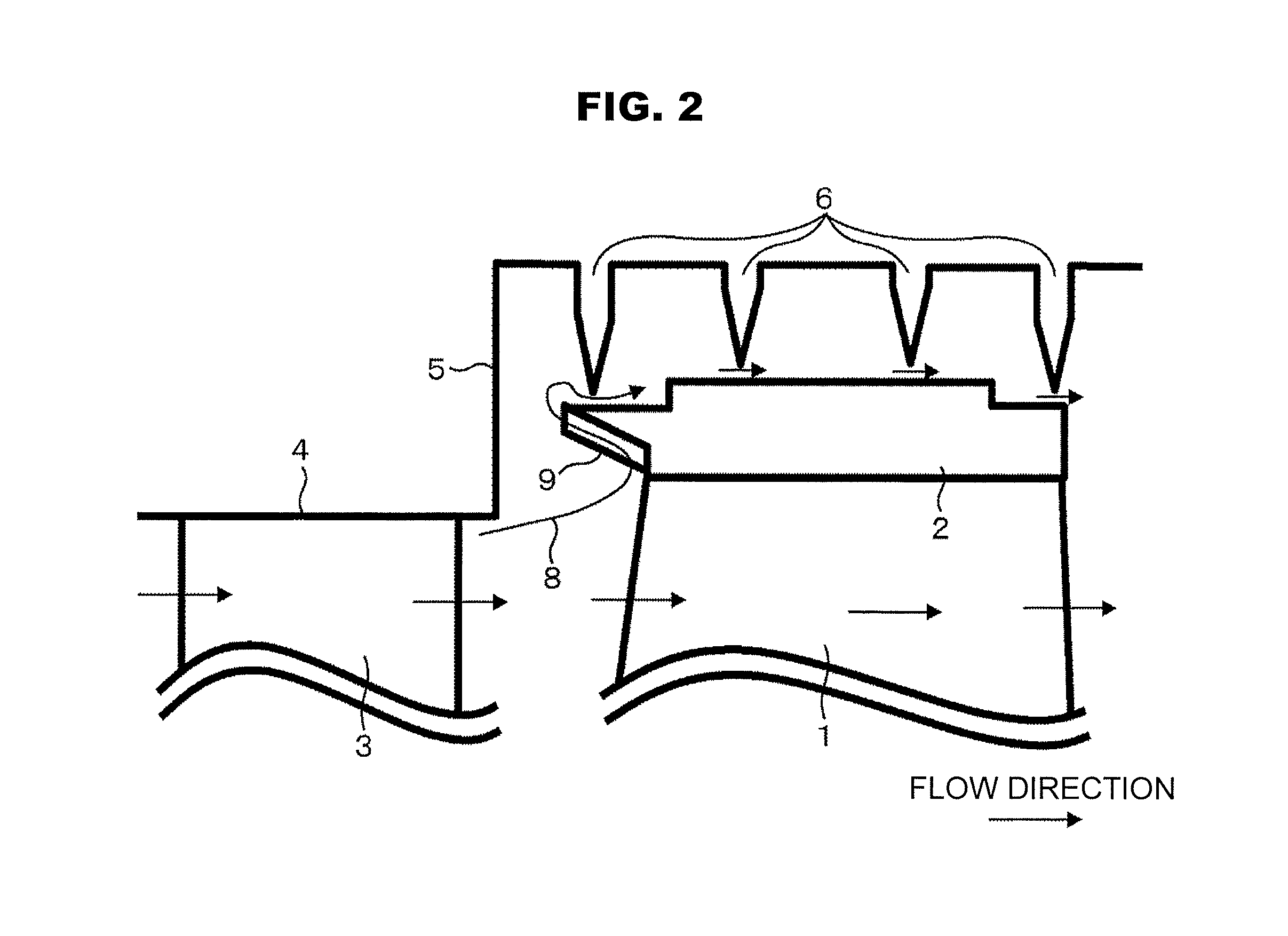 Rotor oscillation preventing structure and steam turbine using the same