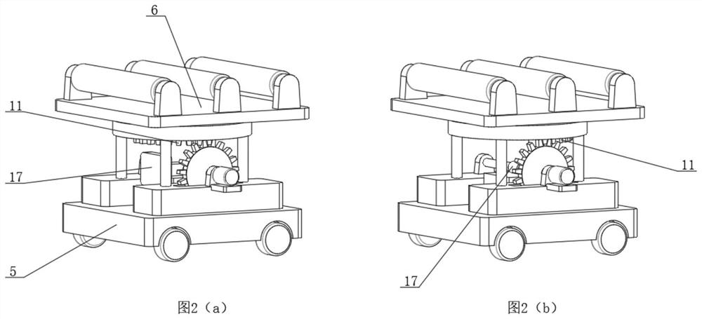 Elevator for stacking box-shaped materials in batches up and down for material boxing