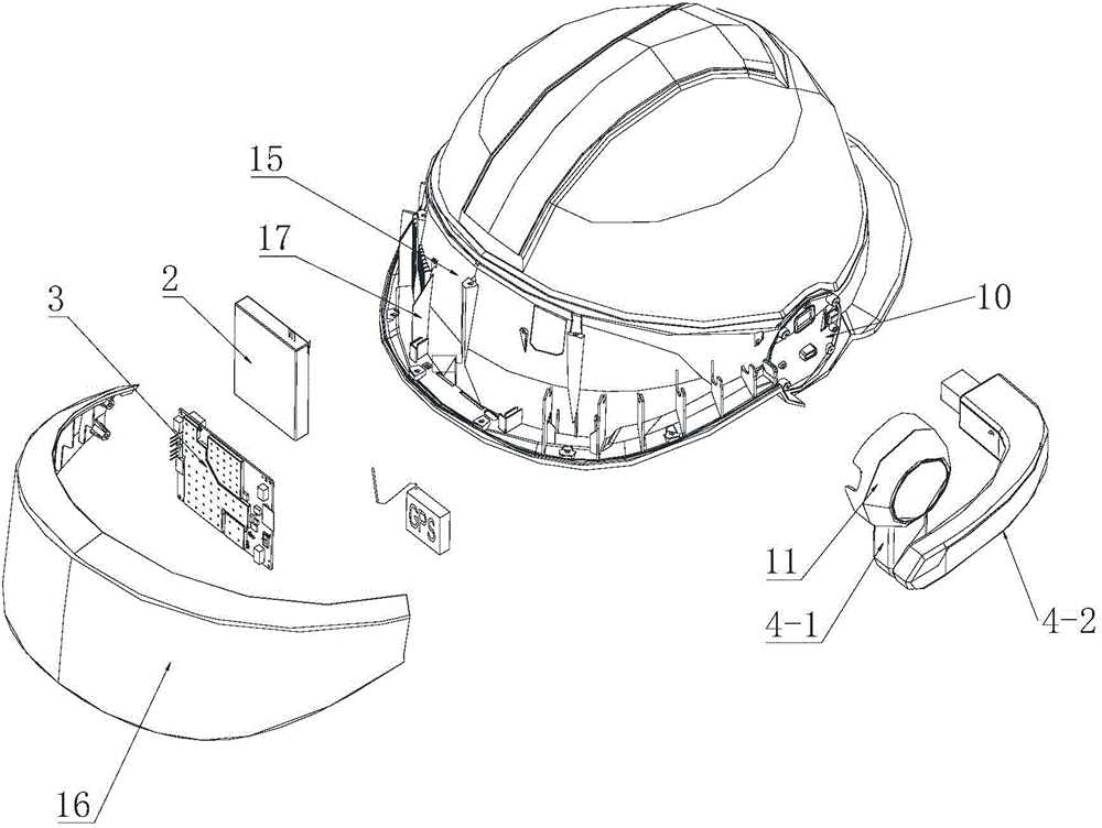 Reality augmenting intelligent safety helmet