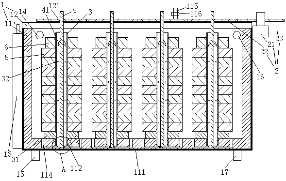 Gear quenching mechanism and gear quenching method