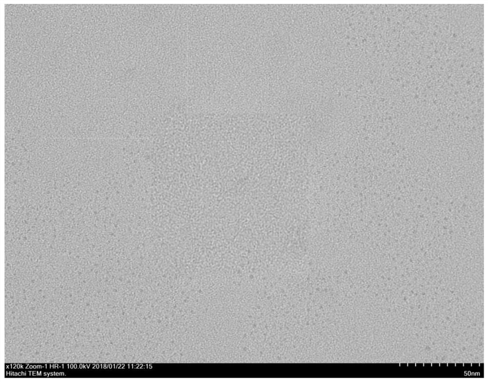 A kind of water-soluble fluorescent silicon dot and its preparation method and application