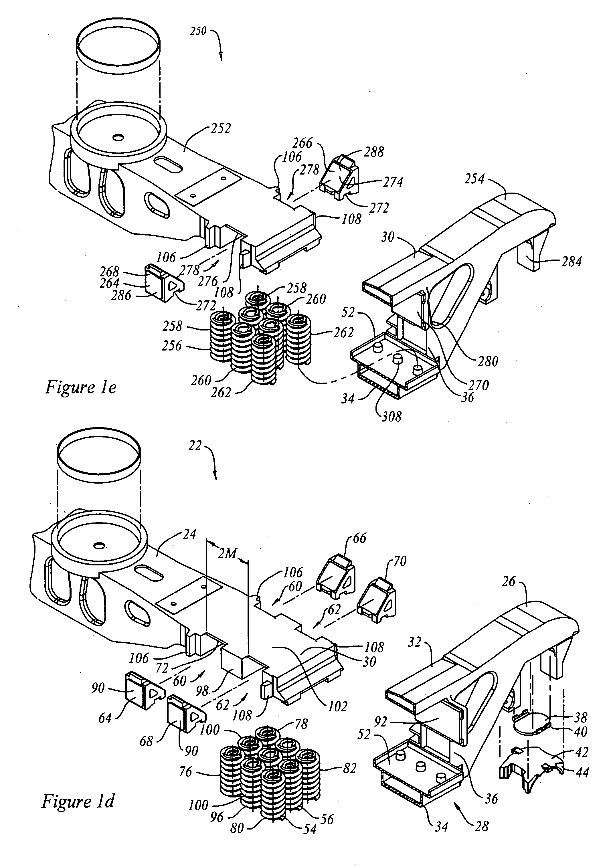 Rail road car truck and fittings therefor