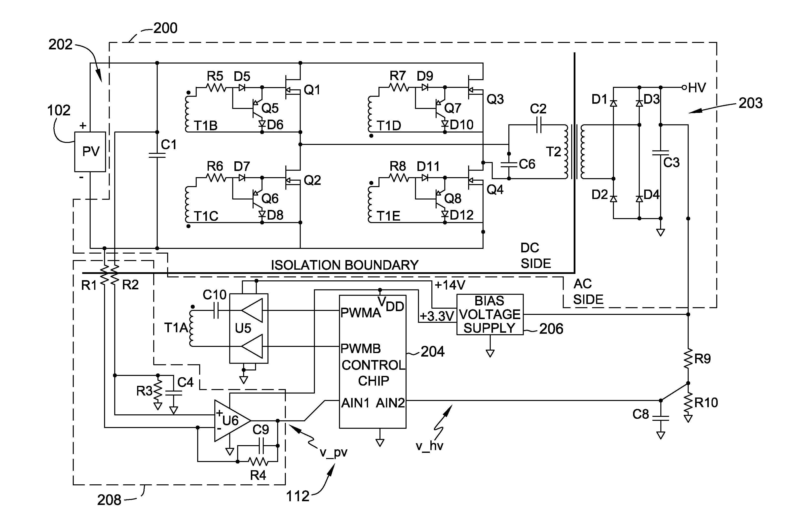 Power converters including llc converters and methods of controlling the same