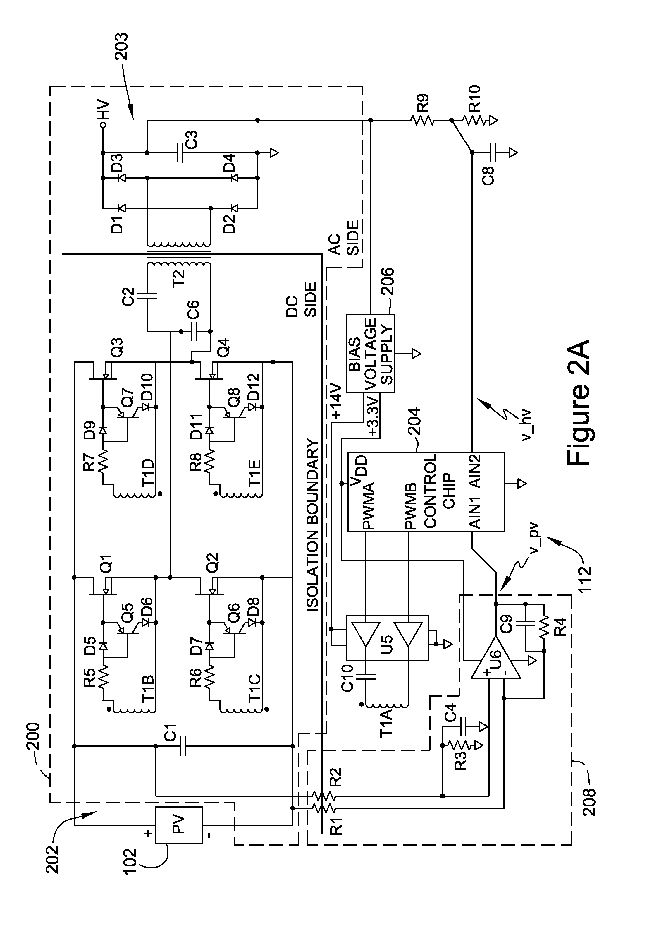 Power converters including llc converters and methods of controlling the same