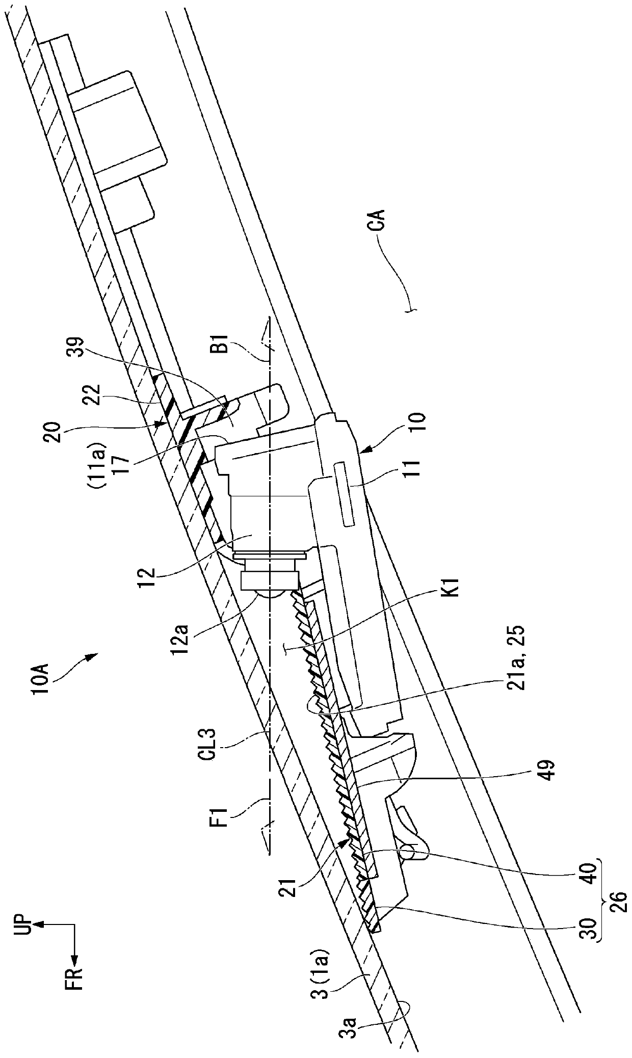 Transport equipment and sensor bracket