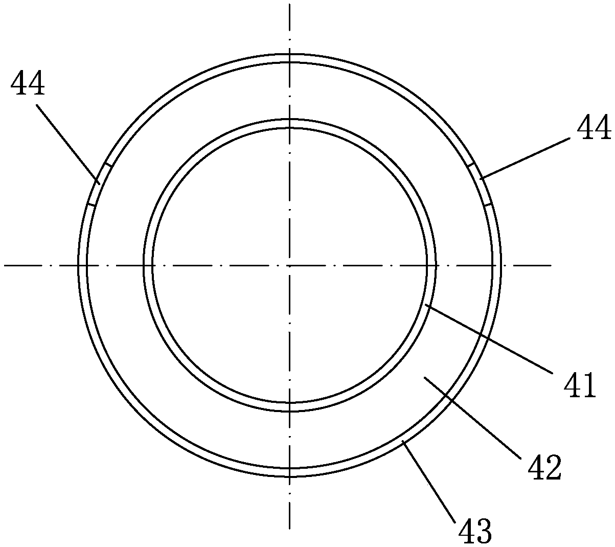 High temperature heat dissipation air guide bearing