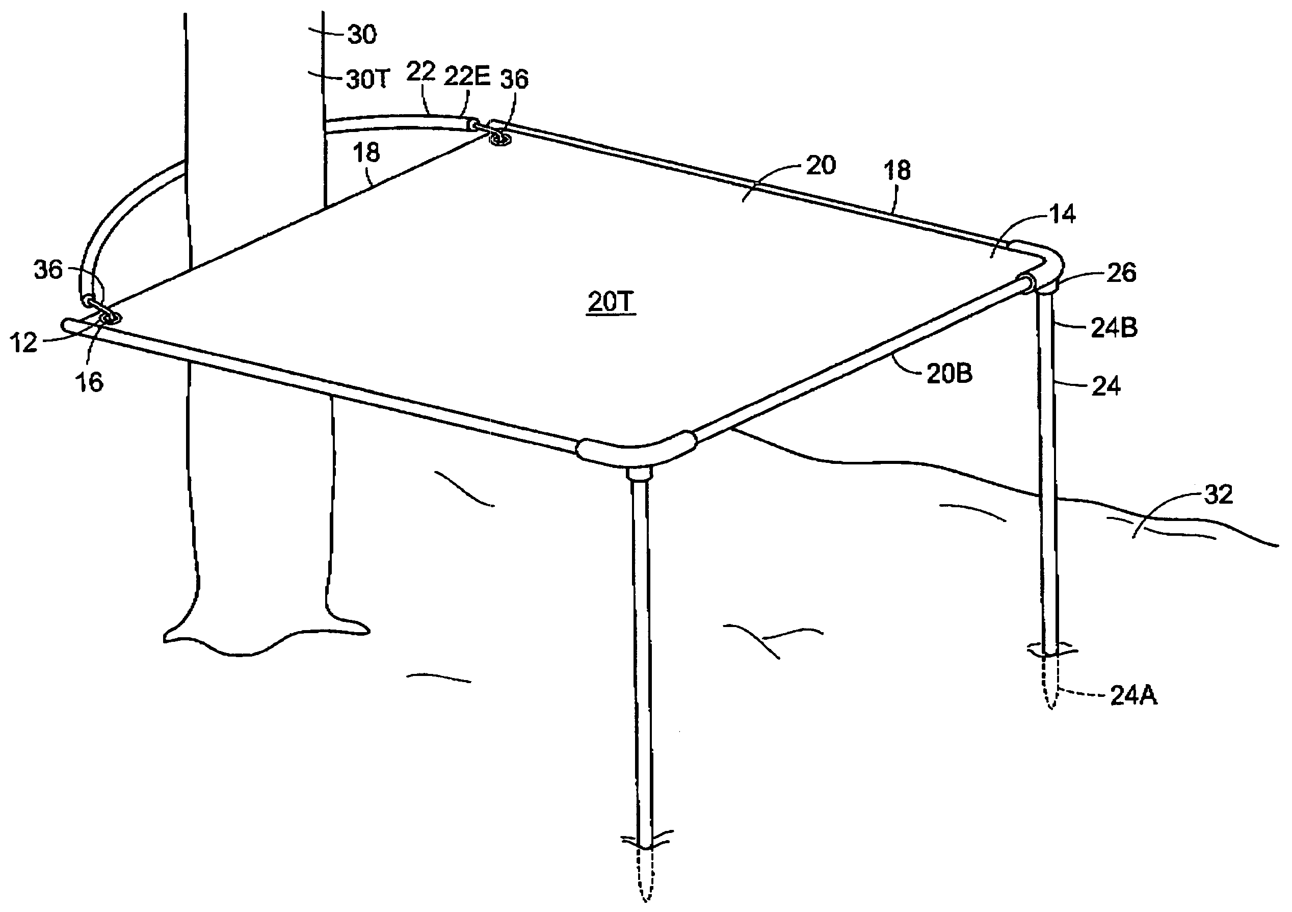 Portable awning