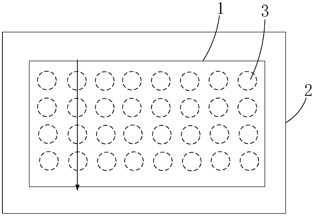 Supporting layer for substrate cutting, machine platform and method for cutting substrates using the machine platform