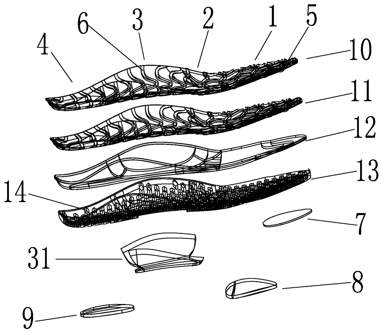 Badminton insole