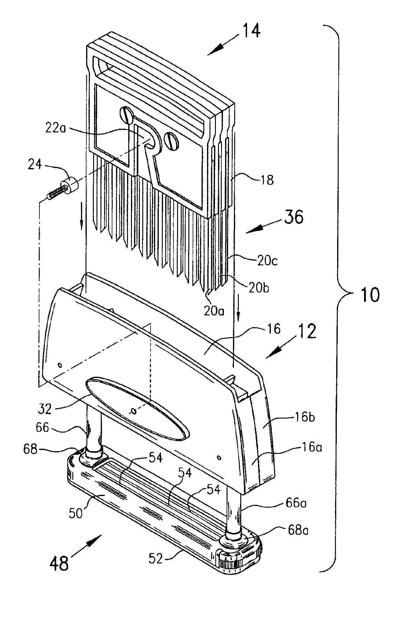Food processor with removable blade cartridge