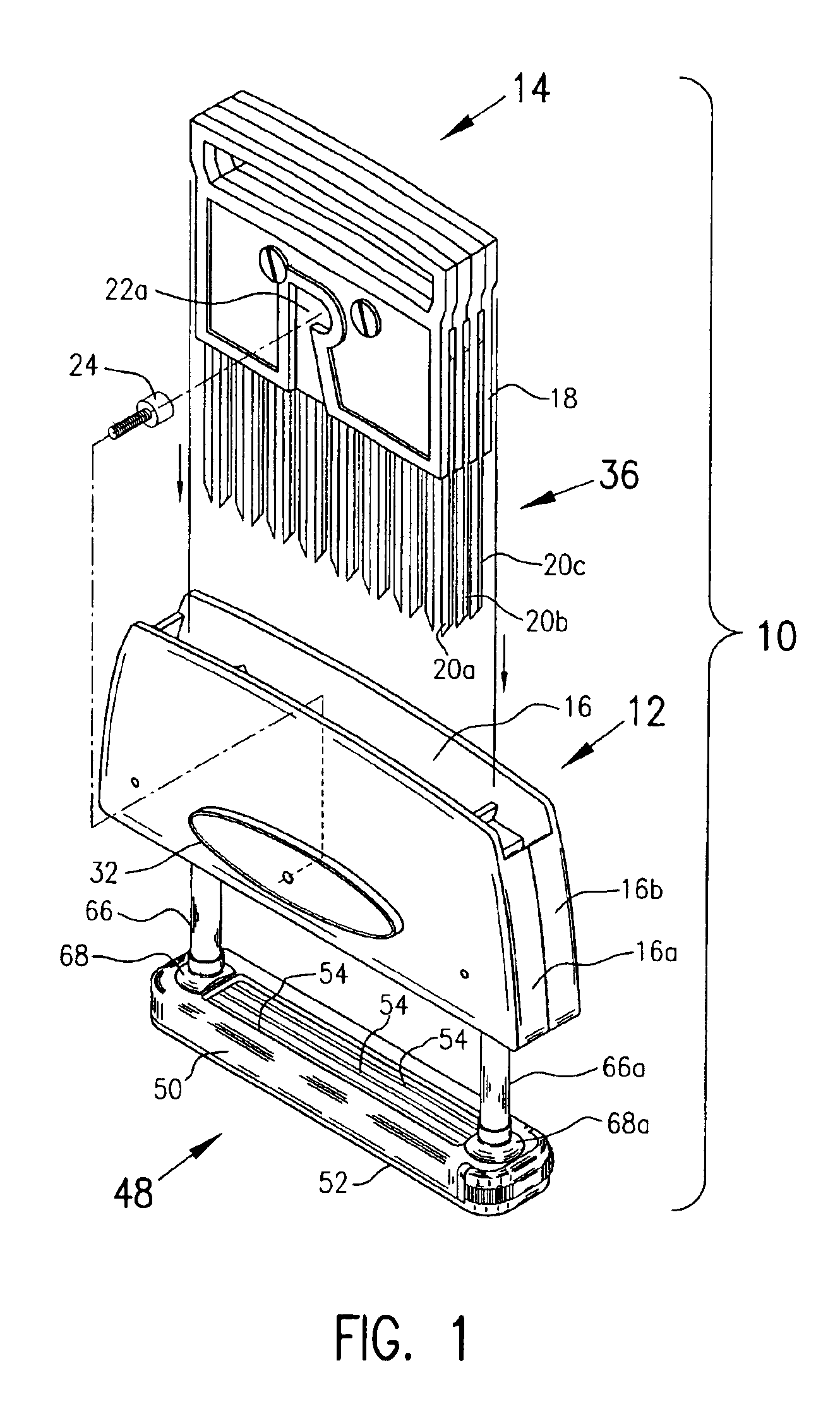 Food processor with removable blade cartridge