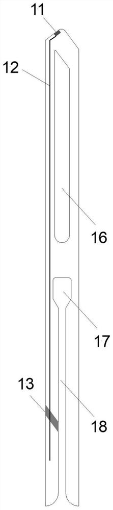 A broken yarn detection device, system and detection method thereof