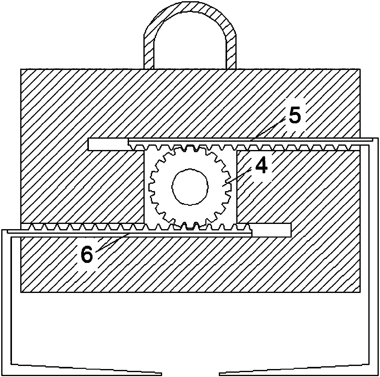 Chip plucking device