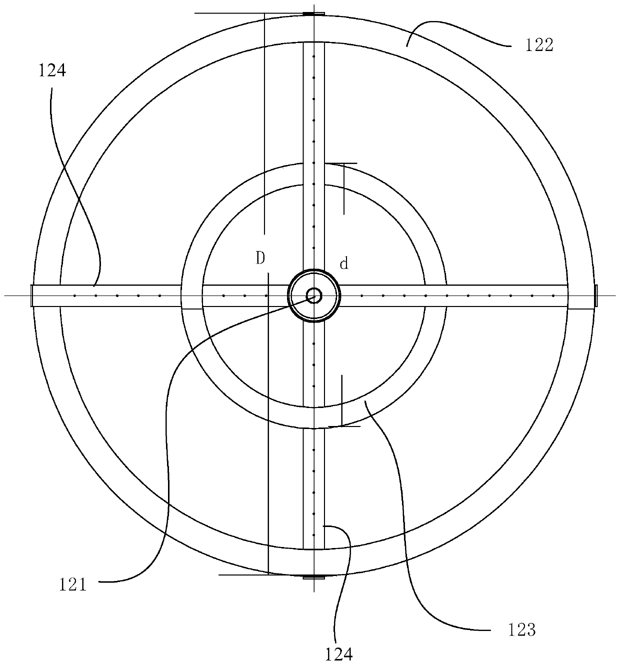 Fiber extraction equipment for bio-enzyme decomposition method