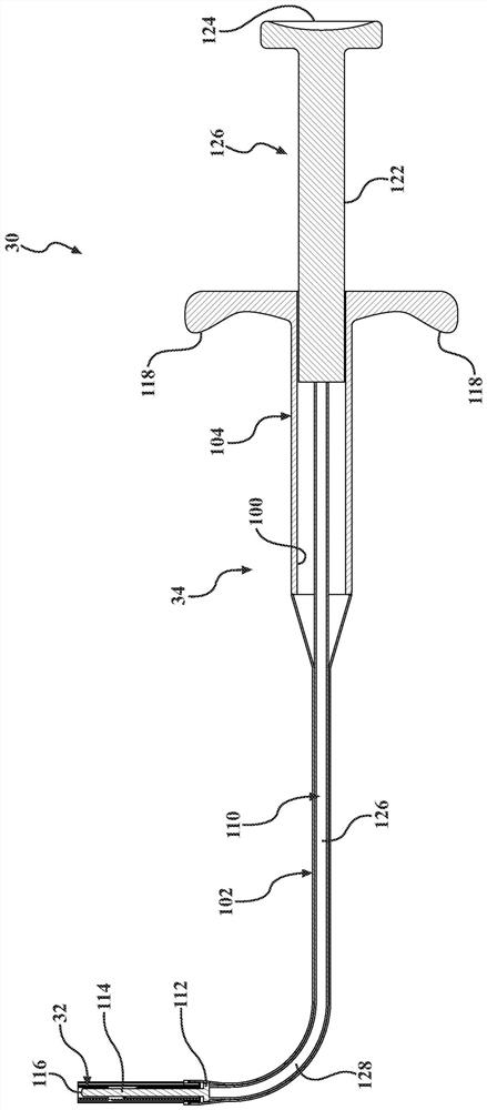 Sinus stent and system and method of deploying stent within sinus of patient