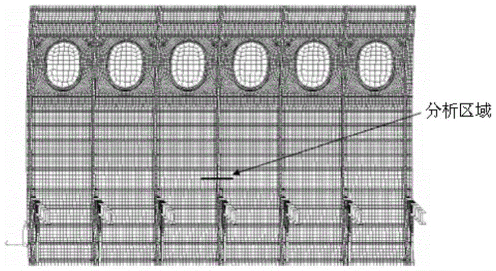 A Method for Analyzing Damage Tolerance Characteristics of Stiffened Panels