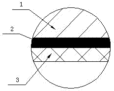 Compounding process of surface strengthening layer of piston rod
