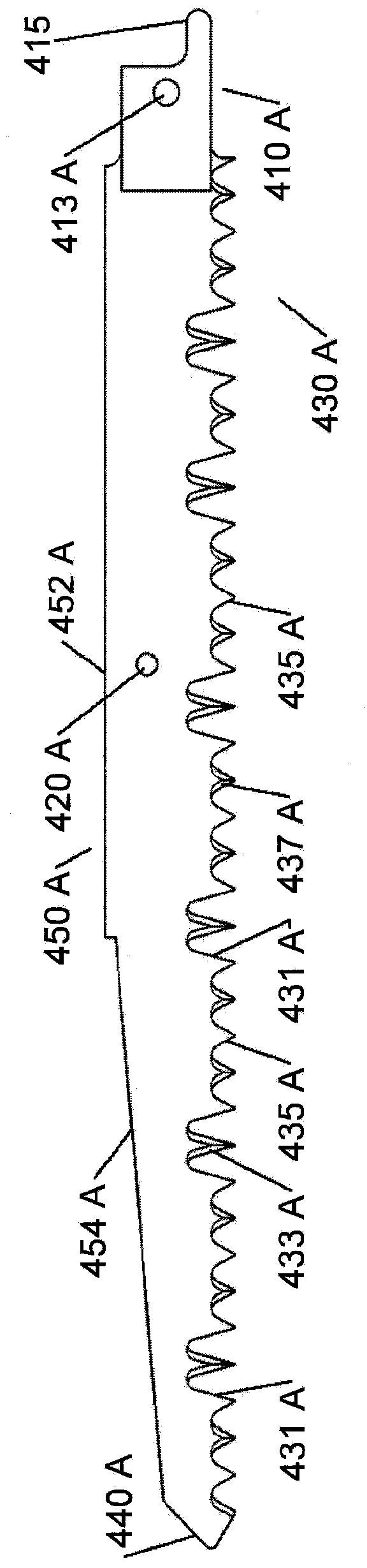 Dual reciprocating apparatus and saw blades for use therewith