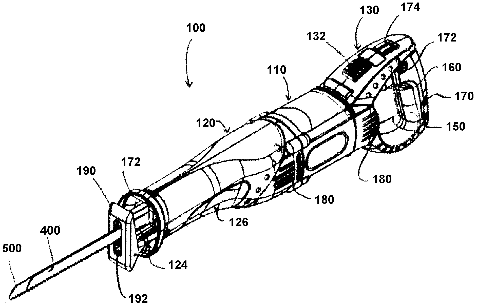 Dual reciprocating apparatus and saw blades for use therewith