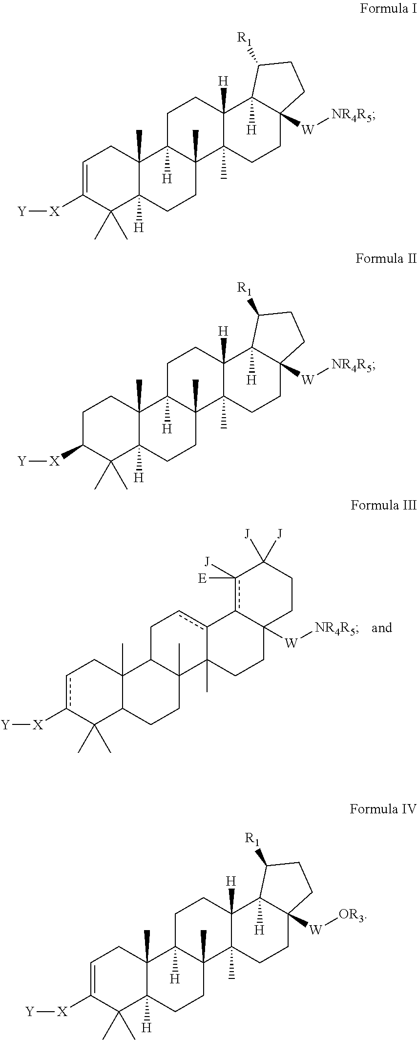 C-3 cycloalkenyl triterpenoids with HIV maturation inhibitory activity