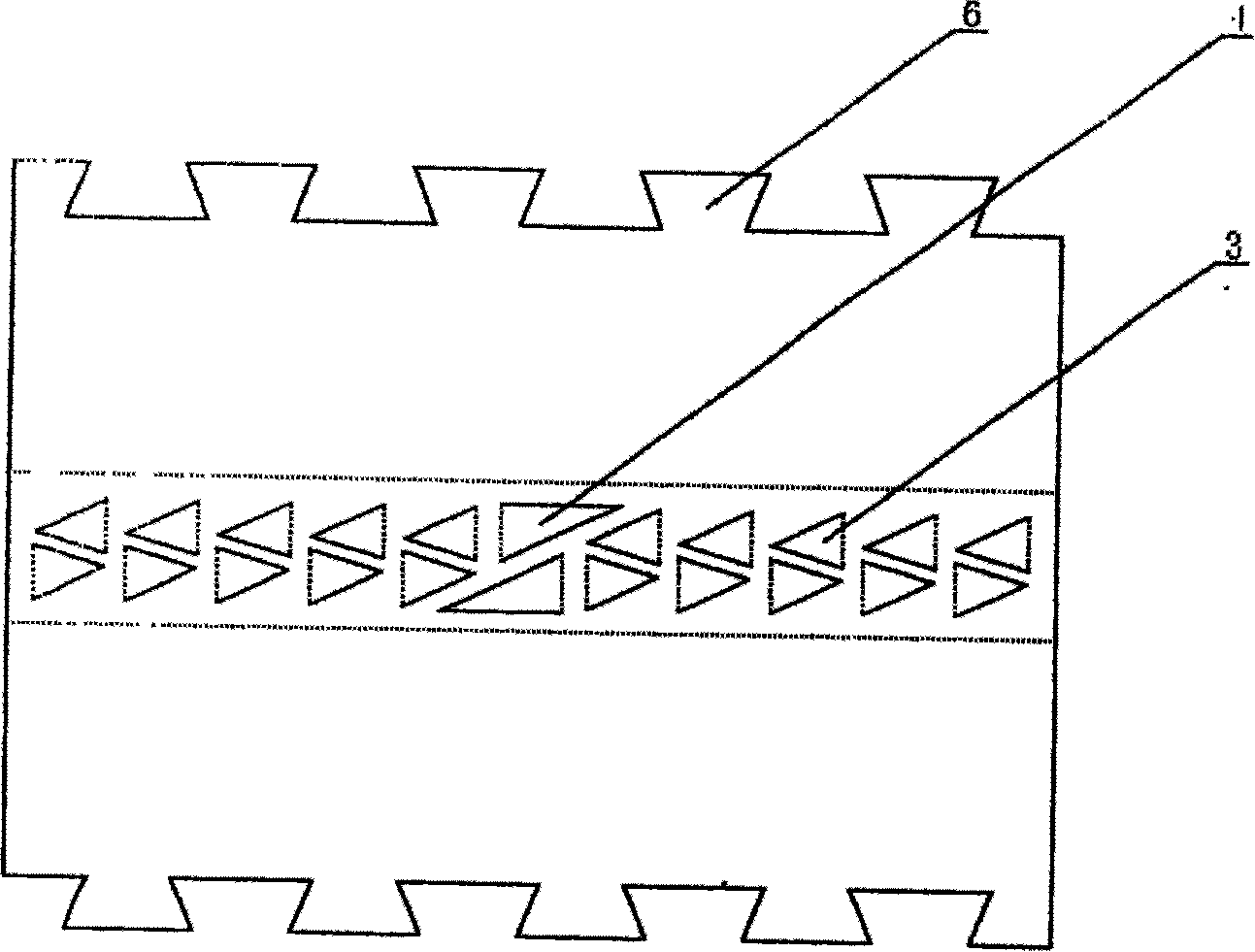 Modified wire adapting piece