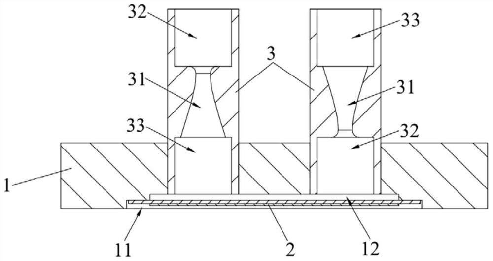 Valveless piezoelectric pump