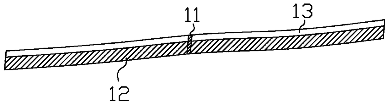 An anti-collision packaging box perimeter shaping structure