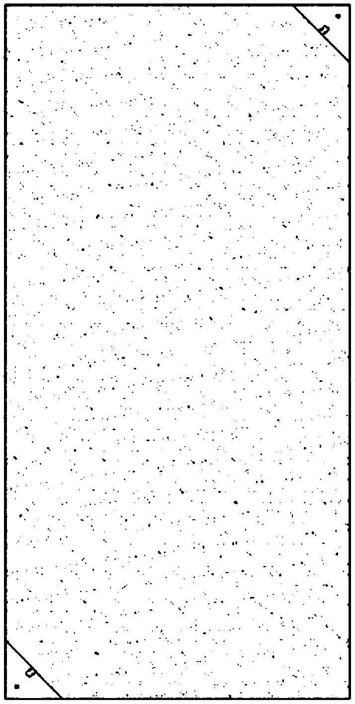 Double vacuum combined thermal insulation template and preparation method