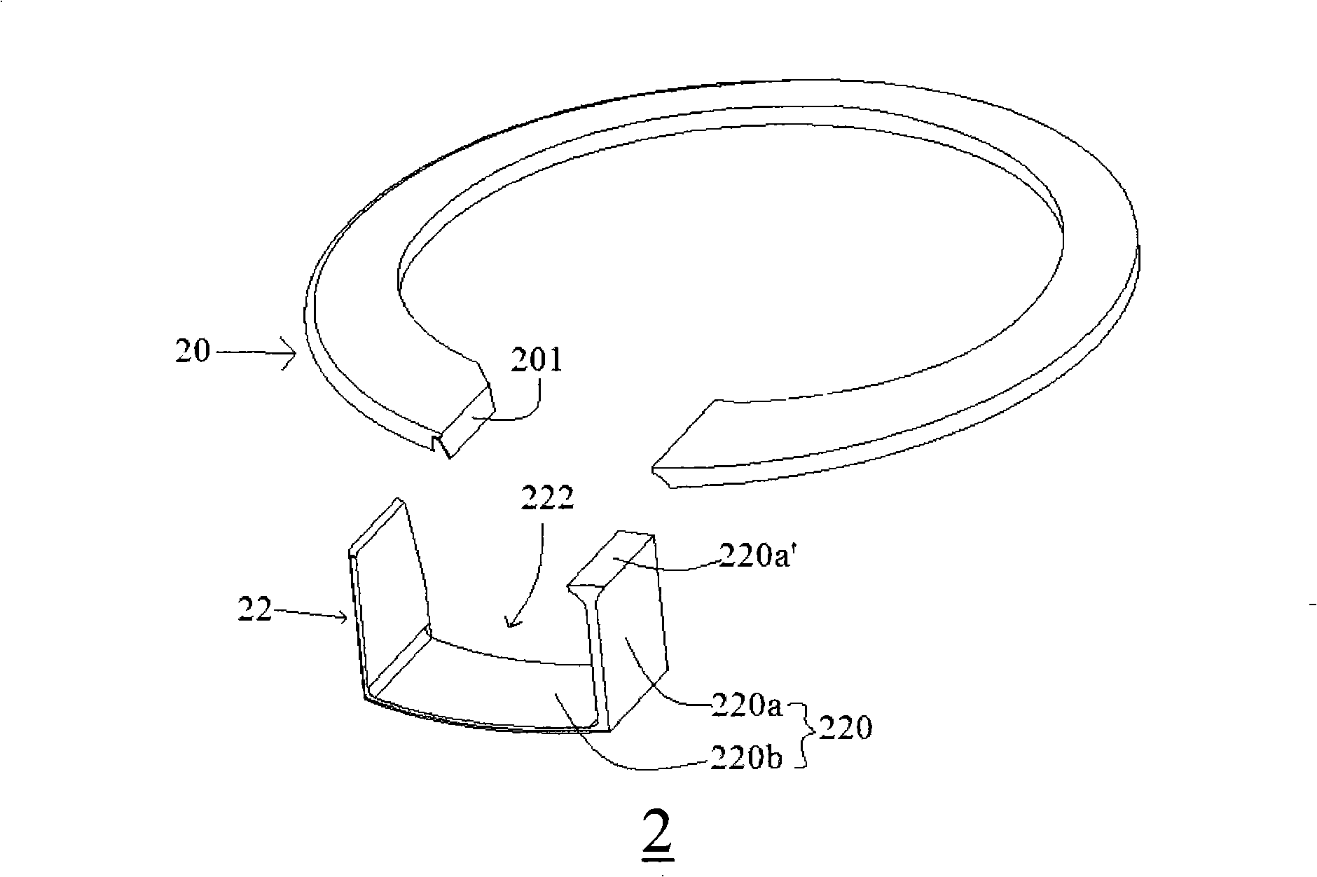 Ear-hanging earphone