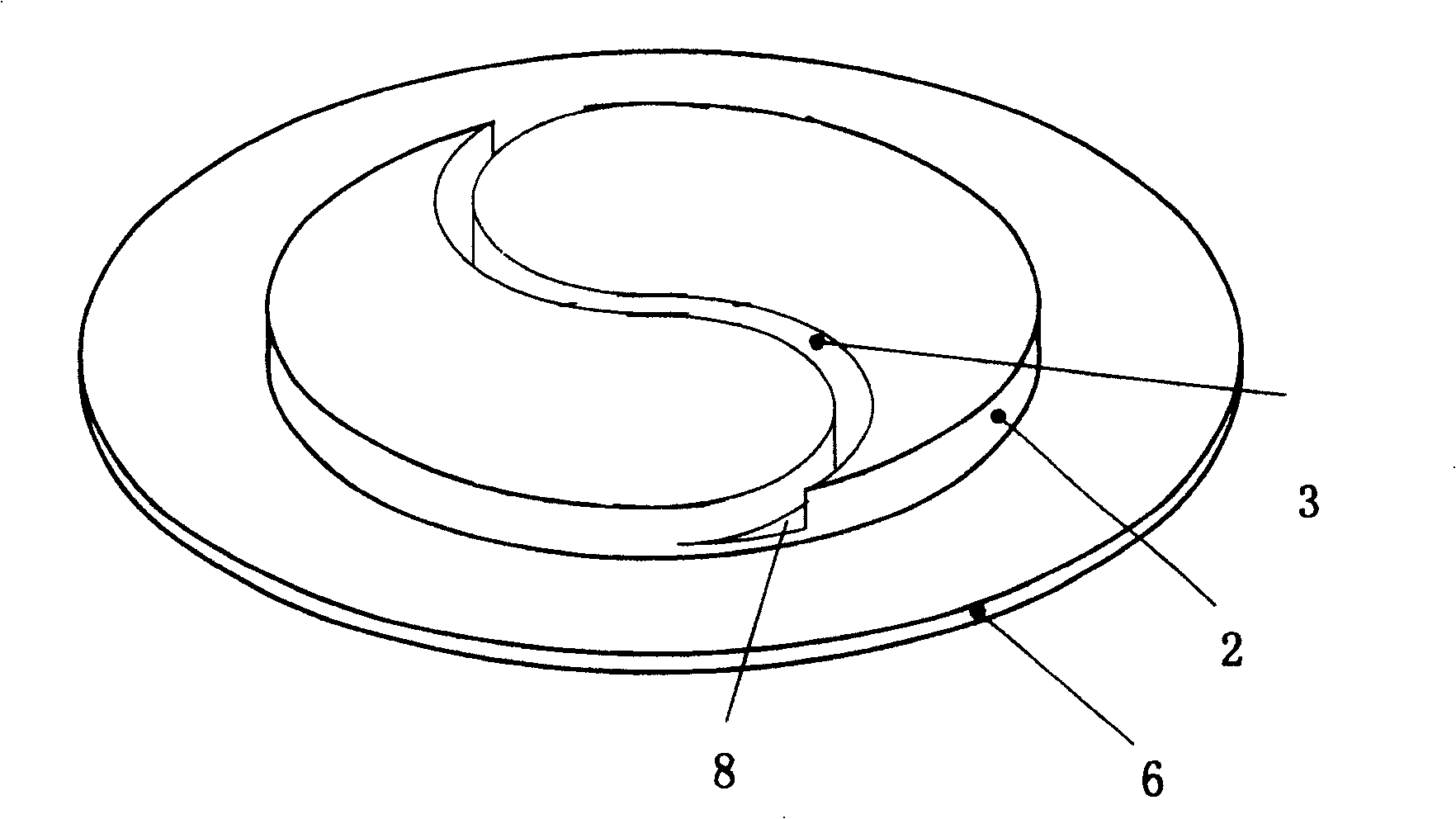 Method for coiling optical fiber in communication equipment