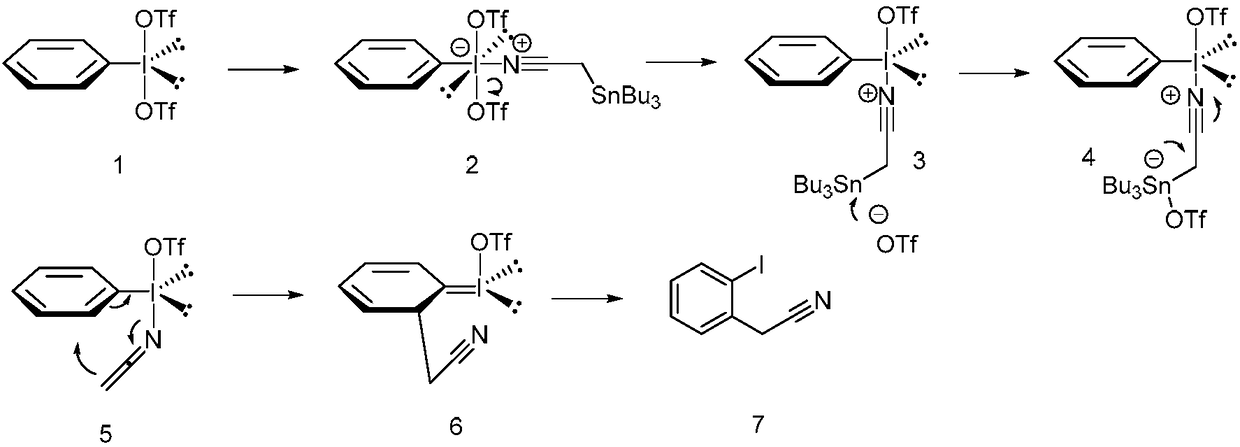 Method for preparing alpha-aryl nitrile compound