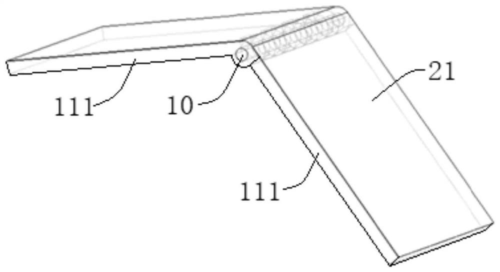 Flexible screen bonding fixture and flexible screen bonding method