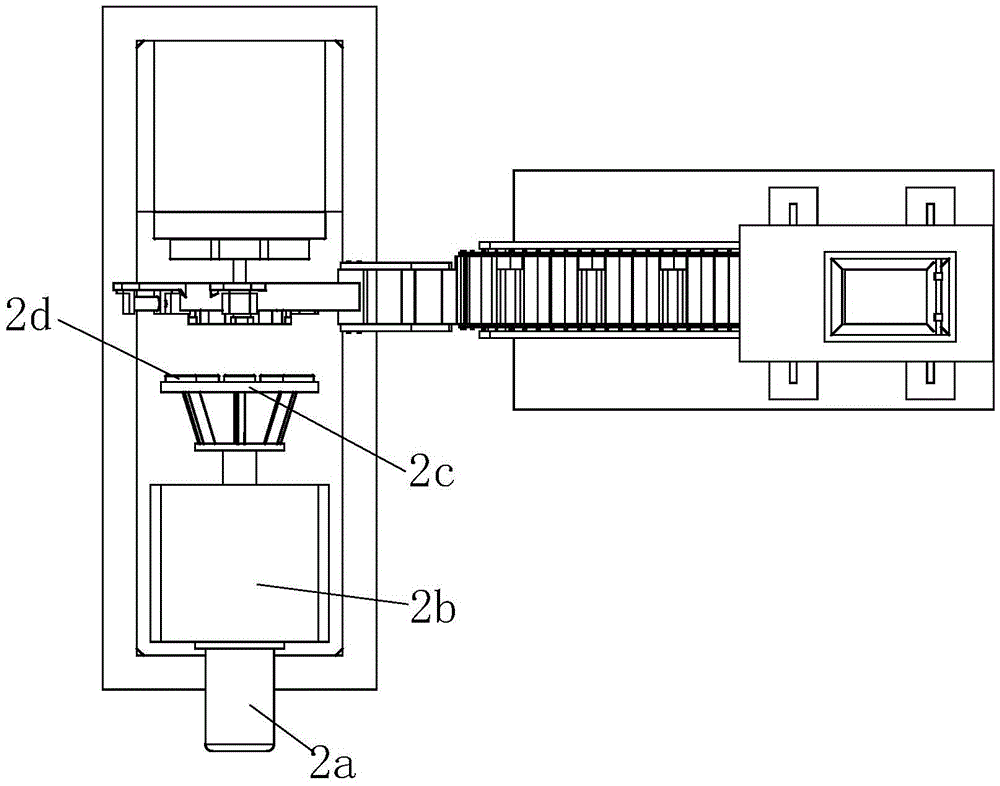A bolt processing machine