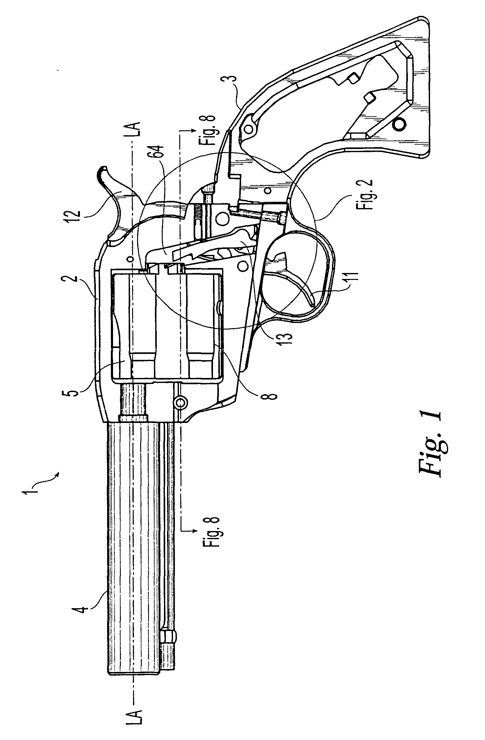 Firearm cylinder indexing mechanism