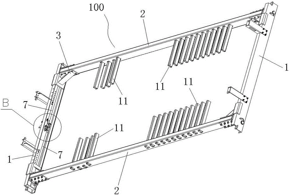 Vehicle grabbing device applied in three-dimensional parking