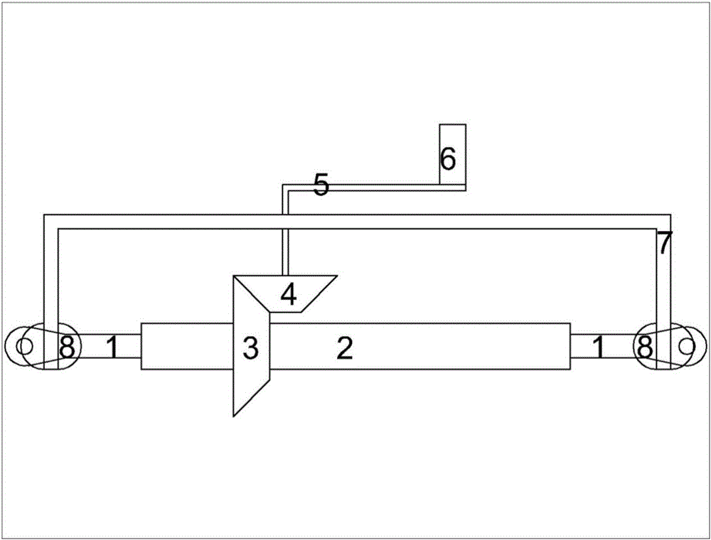 External cable force adjusting device