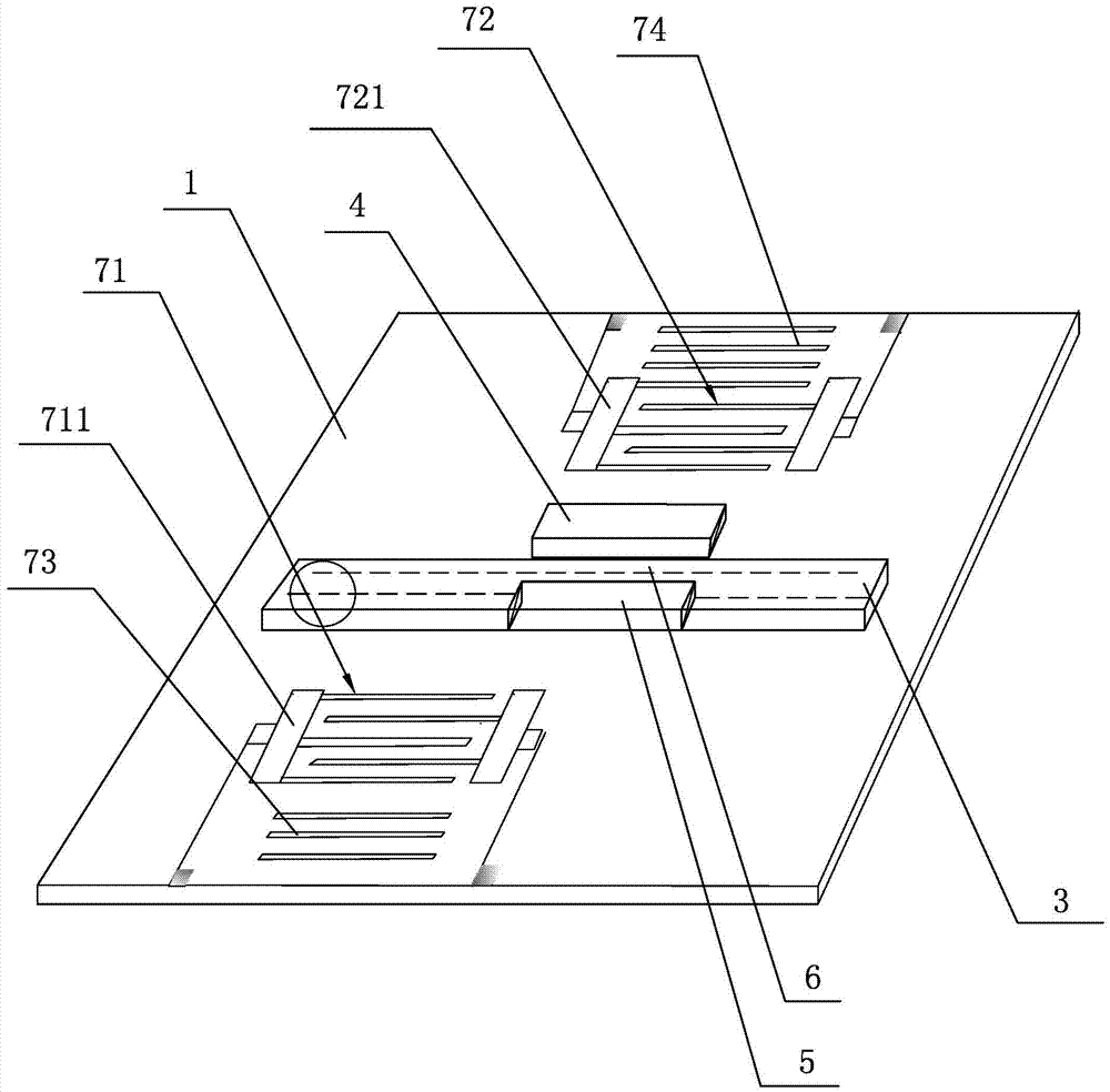Apparatus and method for micro-droplet split in microchannel