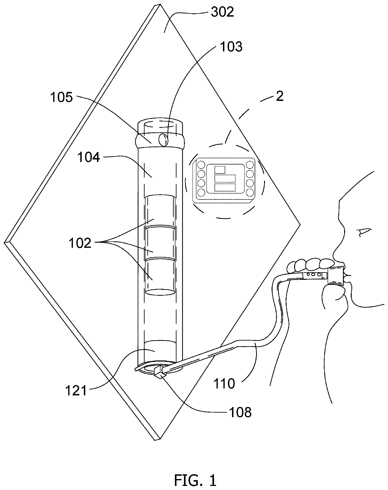Lung Exercise Measurement Device and Method