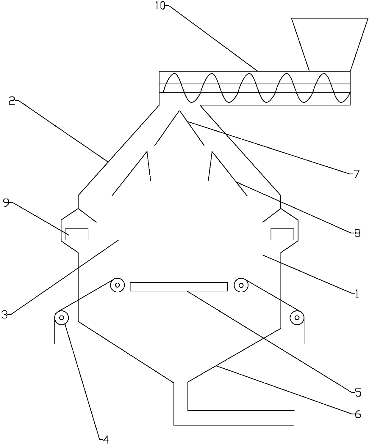 Electrostatic flocking machine