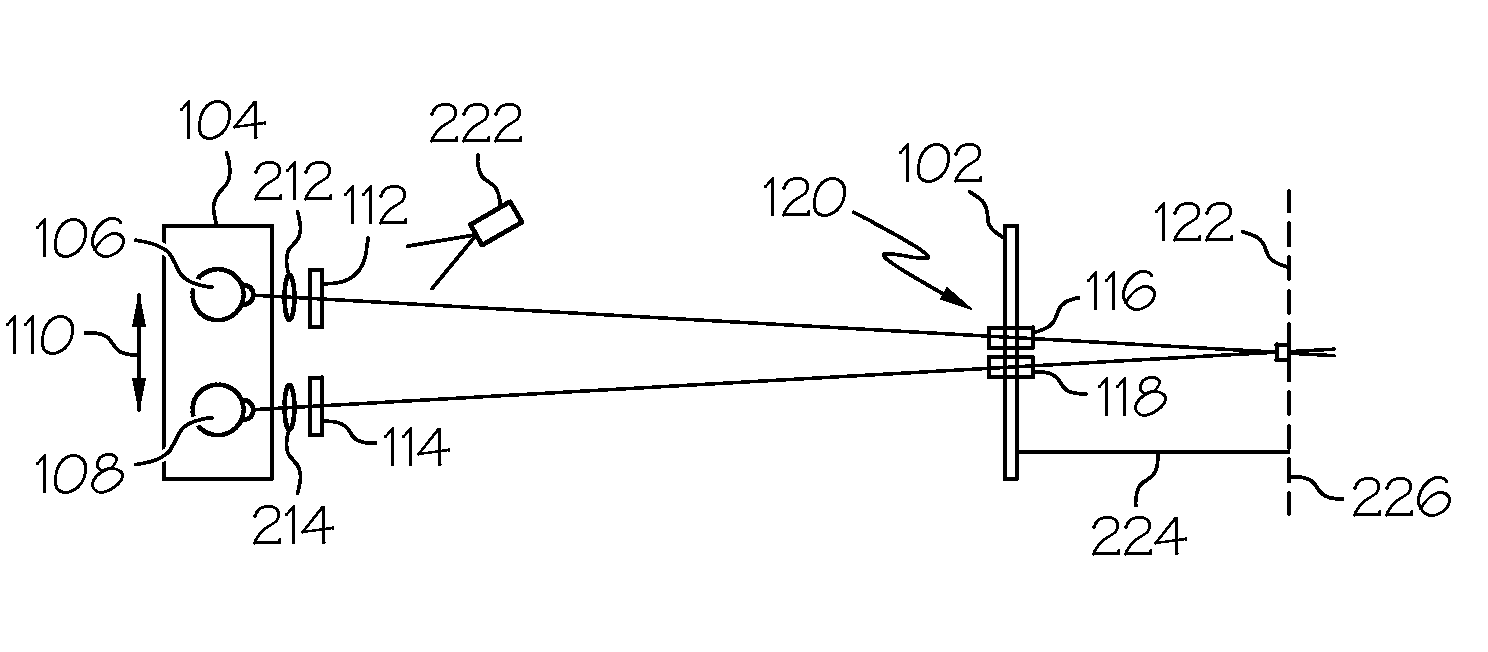 Variable focus stereoscopic display system and method