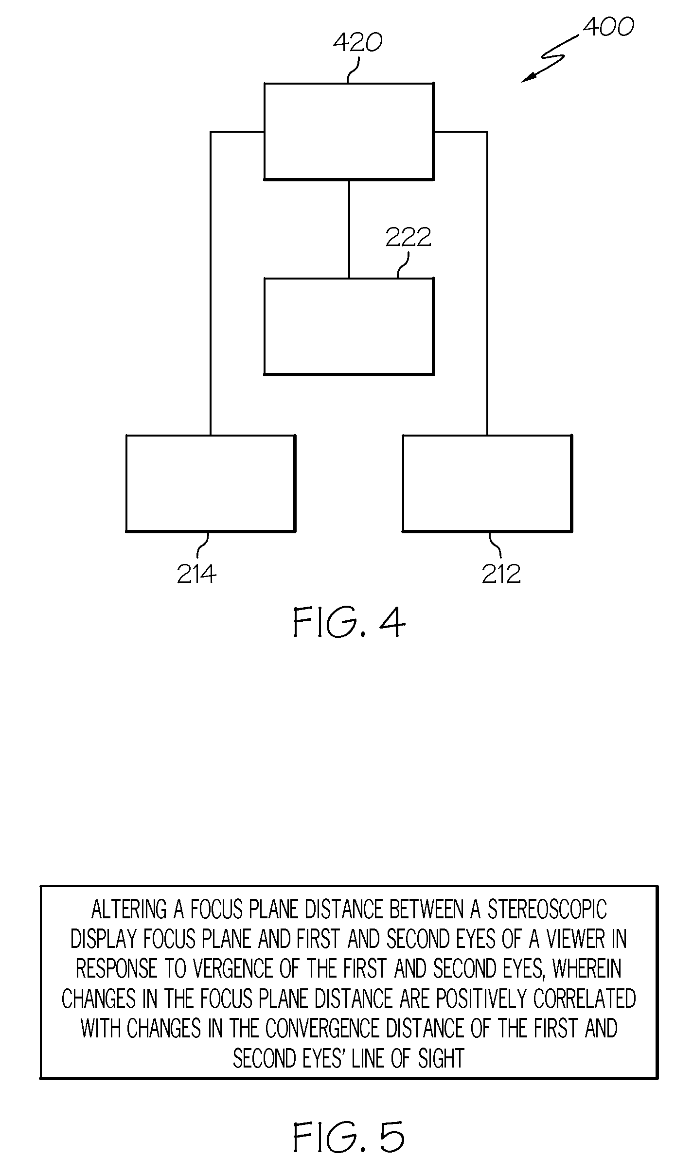 Variable focus stereoscopic display system and method