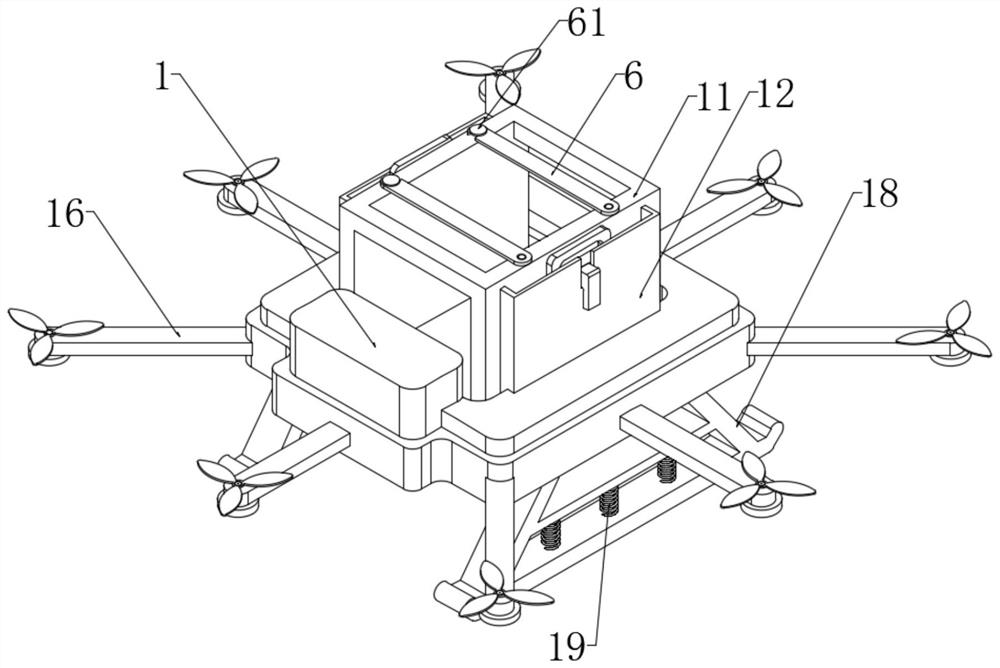 Plant protection unmanned aerial vehicle and fixed-point dosing and charging system