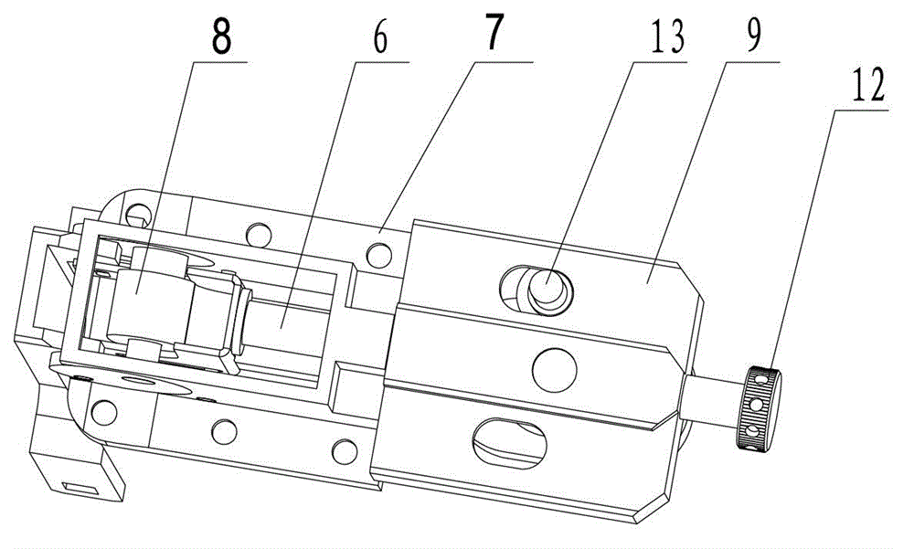 Self-lock connecting buckling part