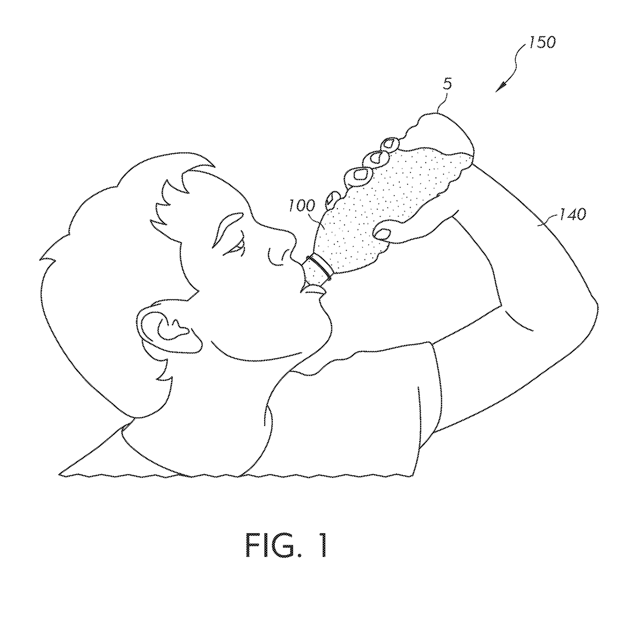 Weight-loss beverage composition and method