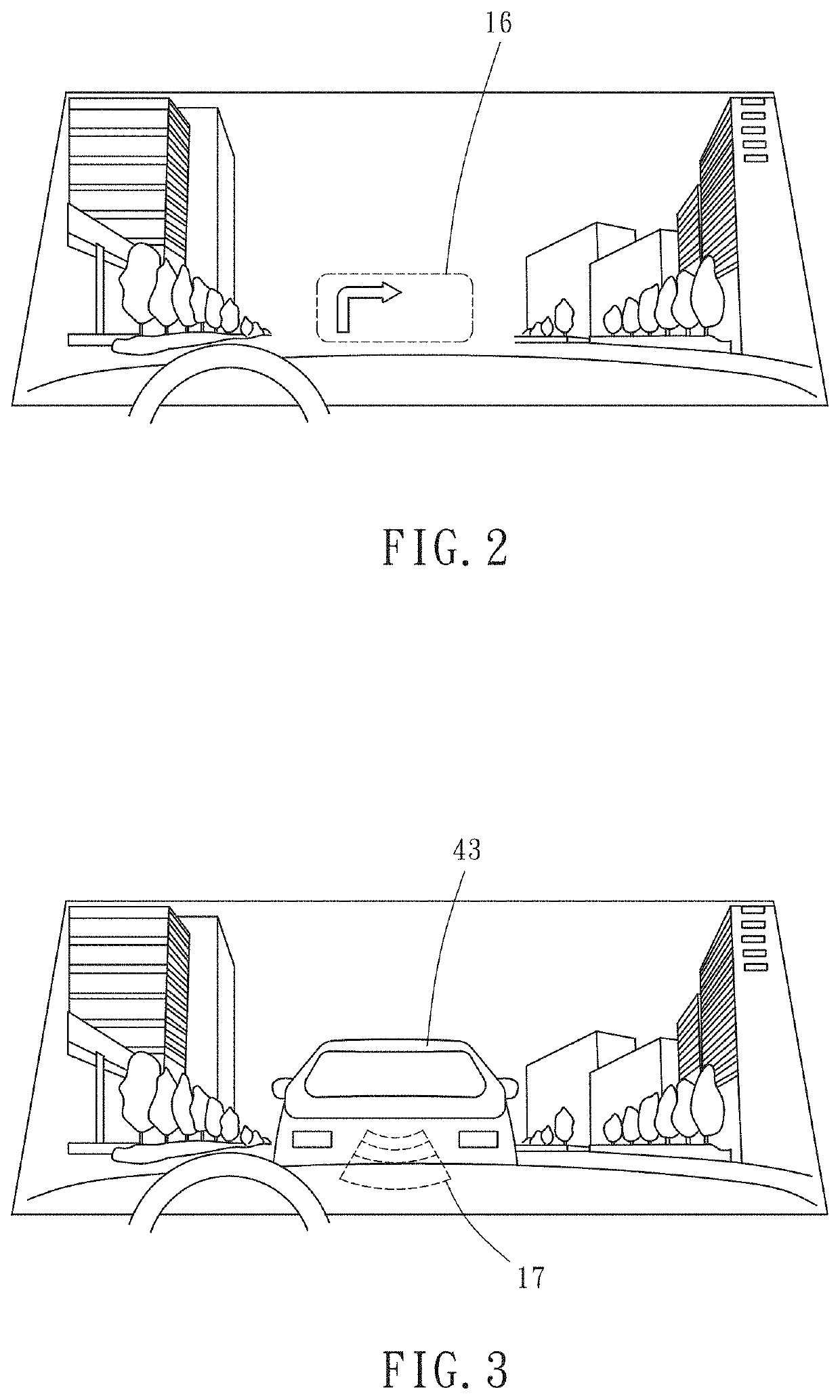 Display device for vehicle