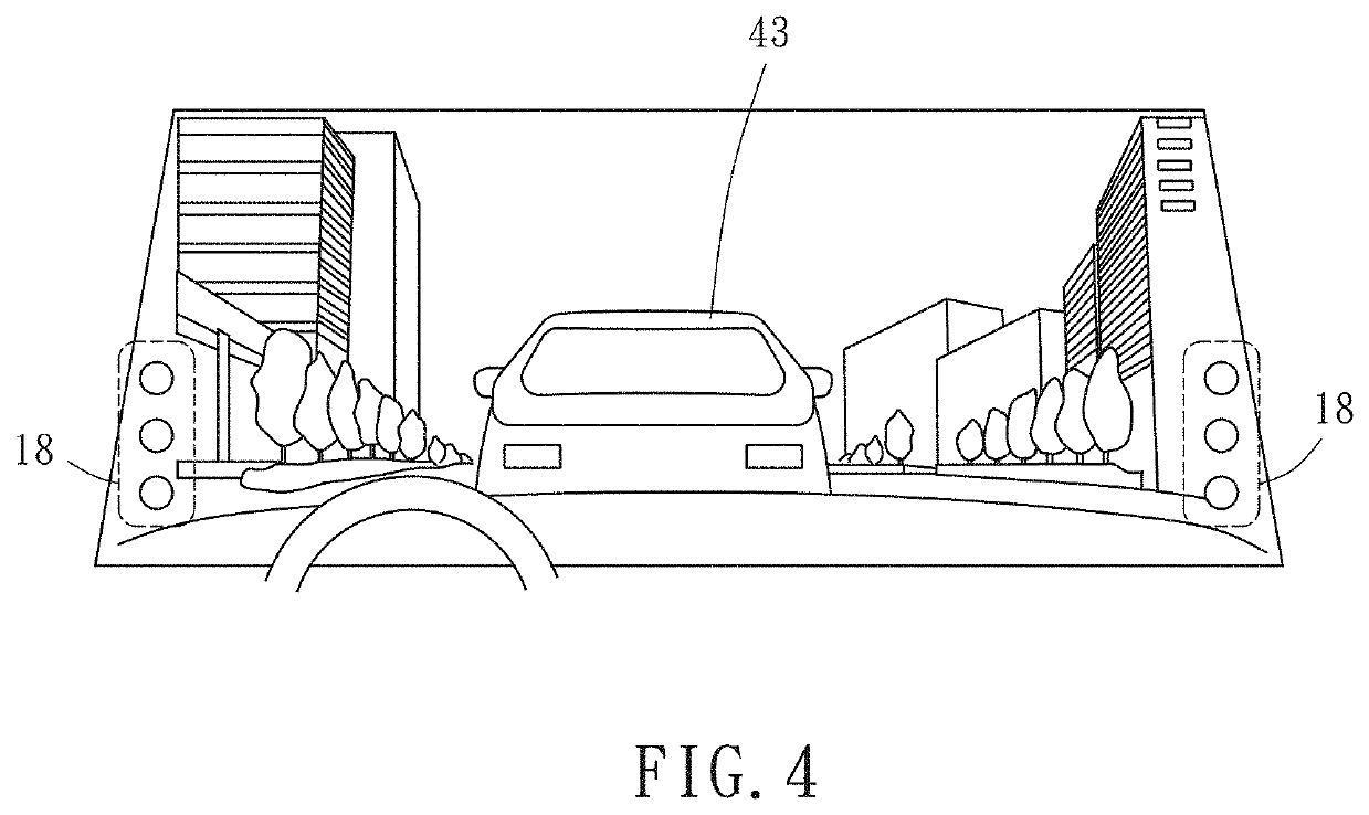 Display device for vehicle