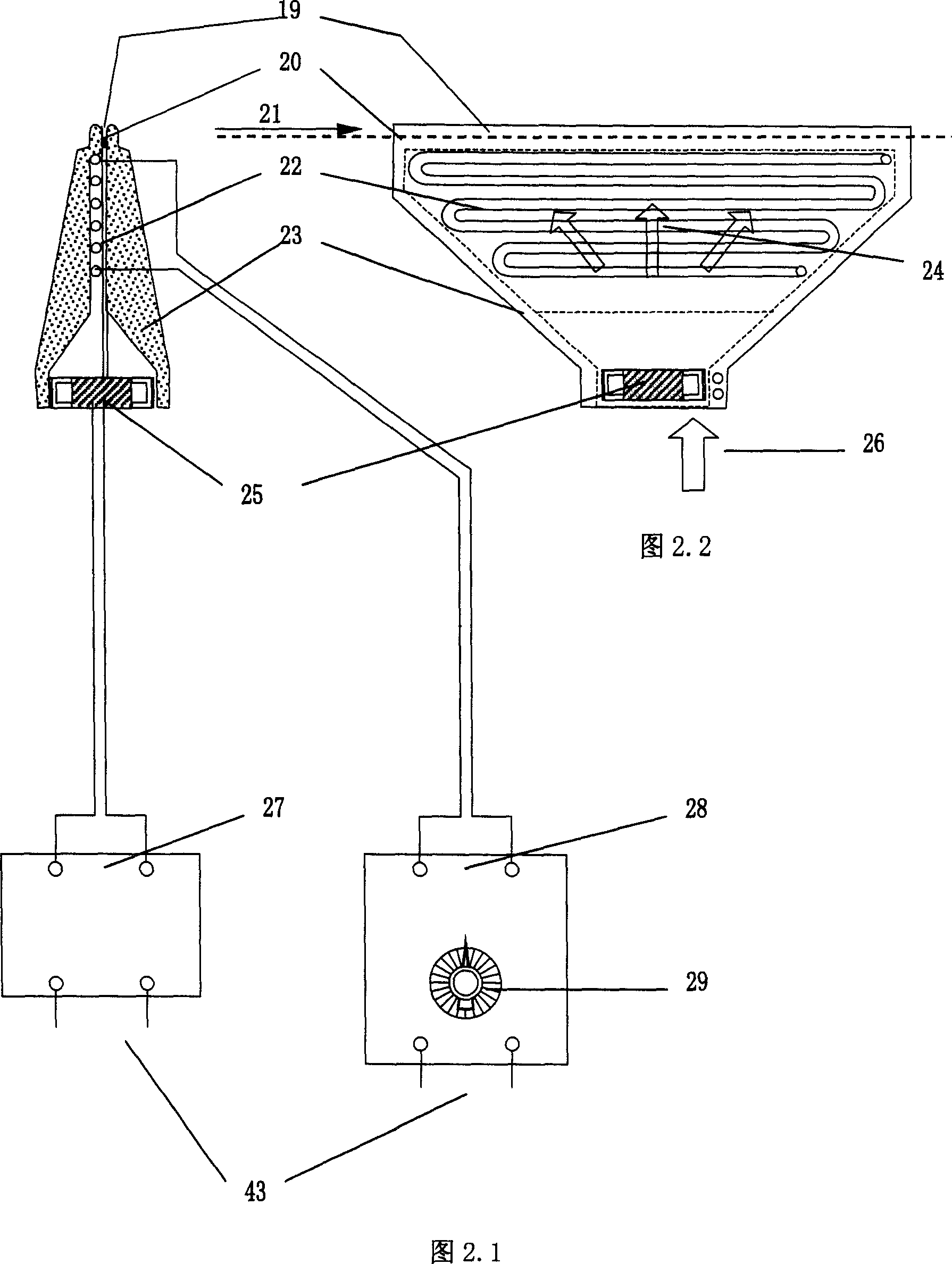 Single silk drying winding system of orice reeling machine