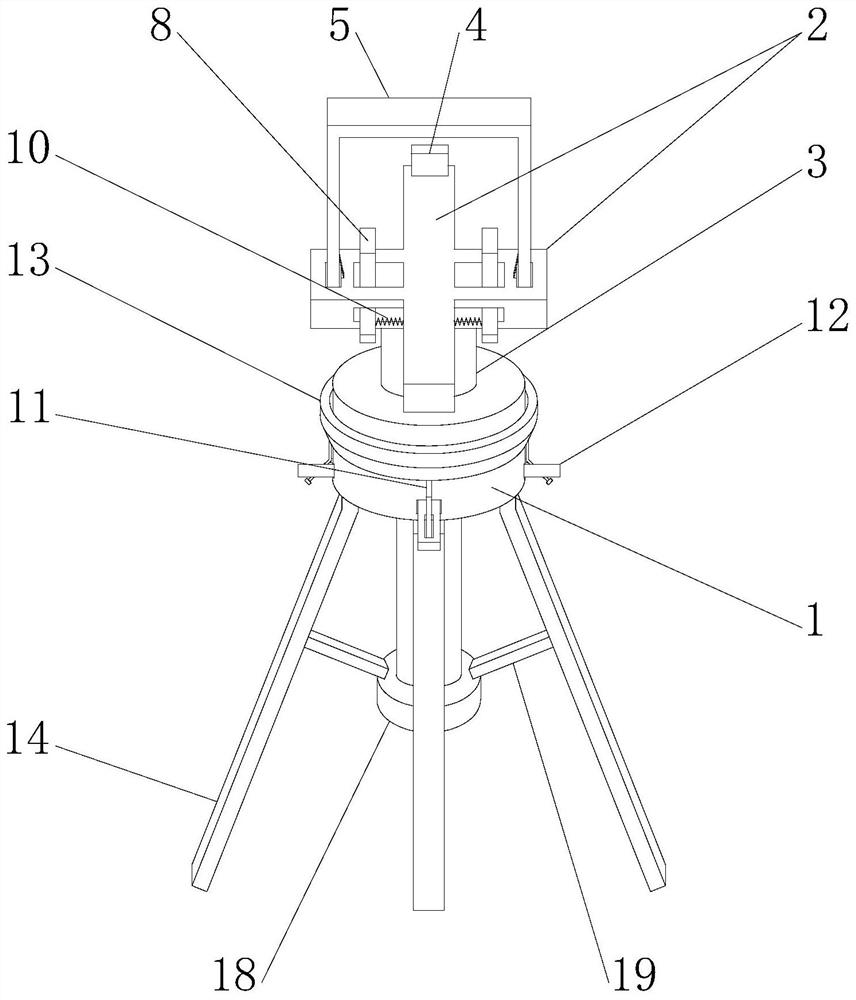 Device for shooting movie trailers and micro films and assembling and using method thereof