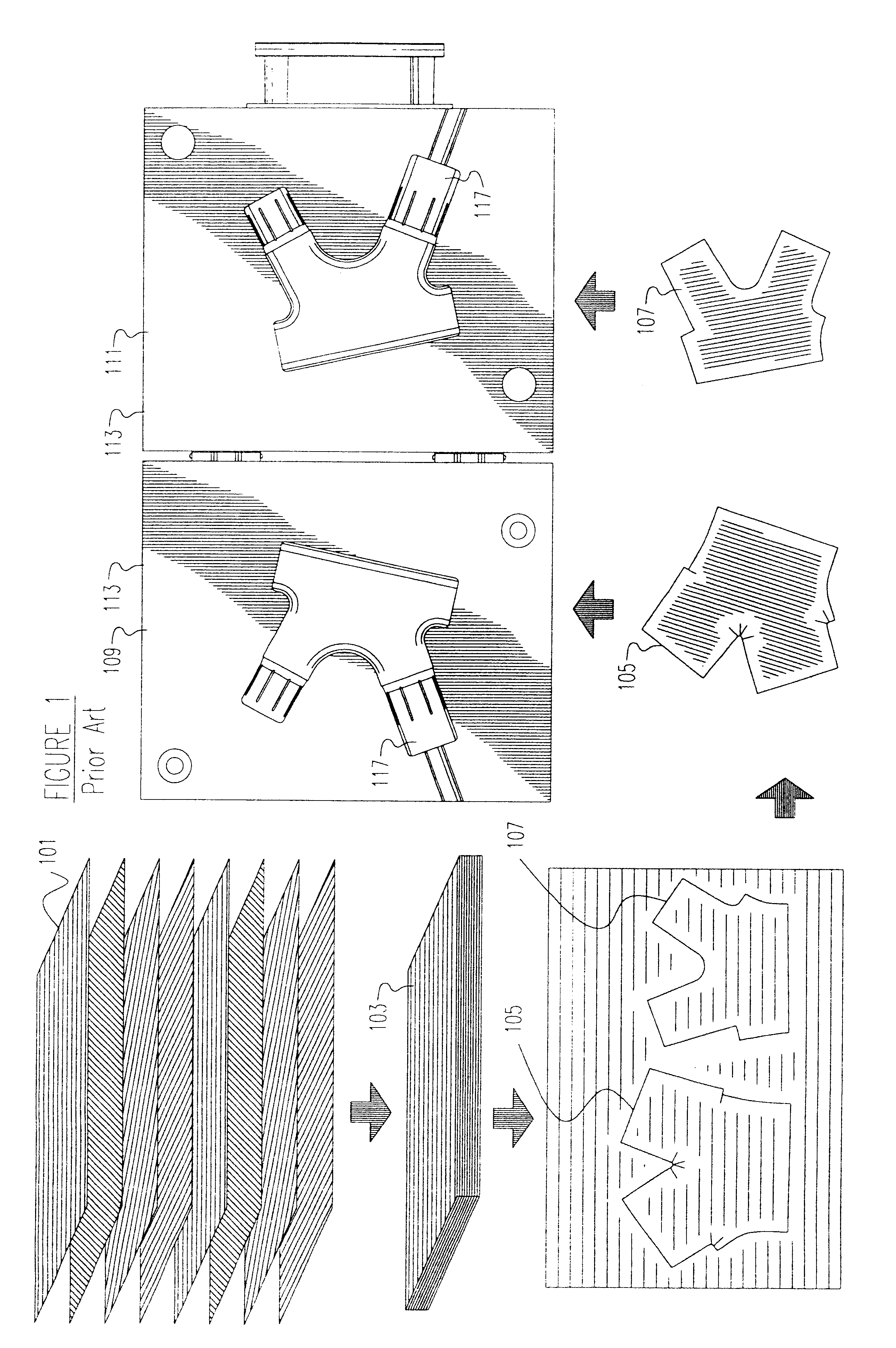 Method for manufacturing composite bicycle frame