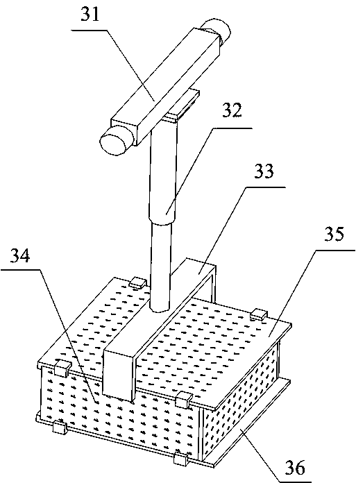 A Scissor Lifting Hydraulic System Combined Gasket Recovery Treatment Device